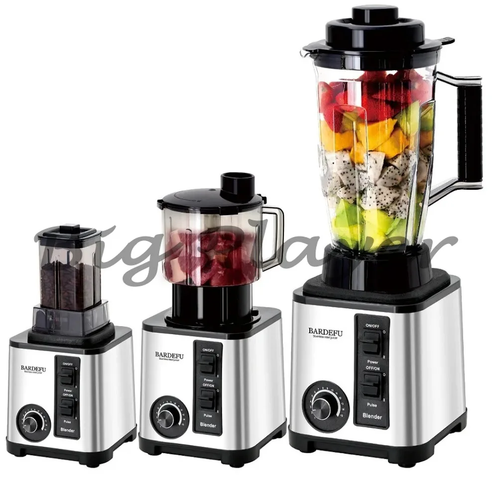 

Nirva Cross Border 3L6in1blender Stainless Steel High Power Wall Breaking Mixer Meat Grinder Ice Juicer
