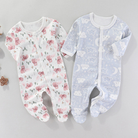 Newborn Baby Clothes New Autumn Winter Baby Bodysuit Summer Girl Romper Soft Boys Jumpsuit Children's Clothes 0 to 9 Months