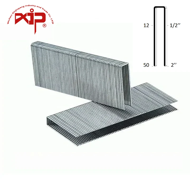 Staples Light Duty N Serie Heavy Wire upholstery Staples 16 Gauge U Iron Wall Concrete Nails Fasteners for Wood Home Improvement