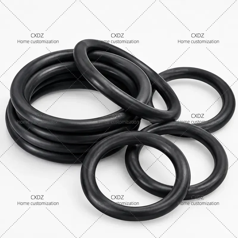 10pcs Perfluoroether O Ring Sealing Material 350 Degree Temperature Resistant Corrosion Oil Wear Resistance