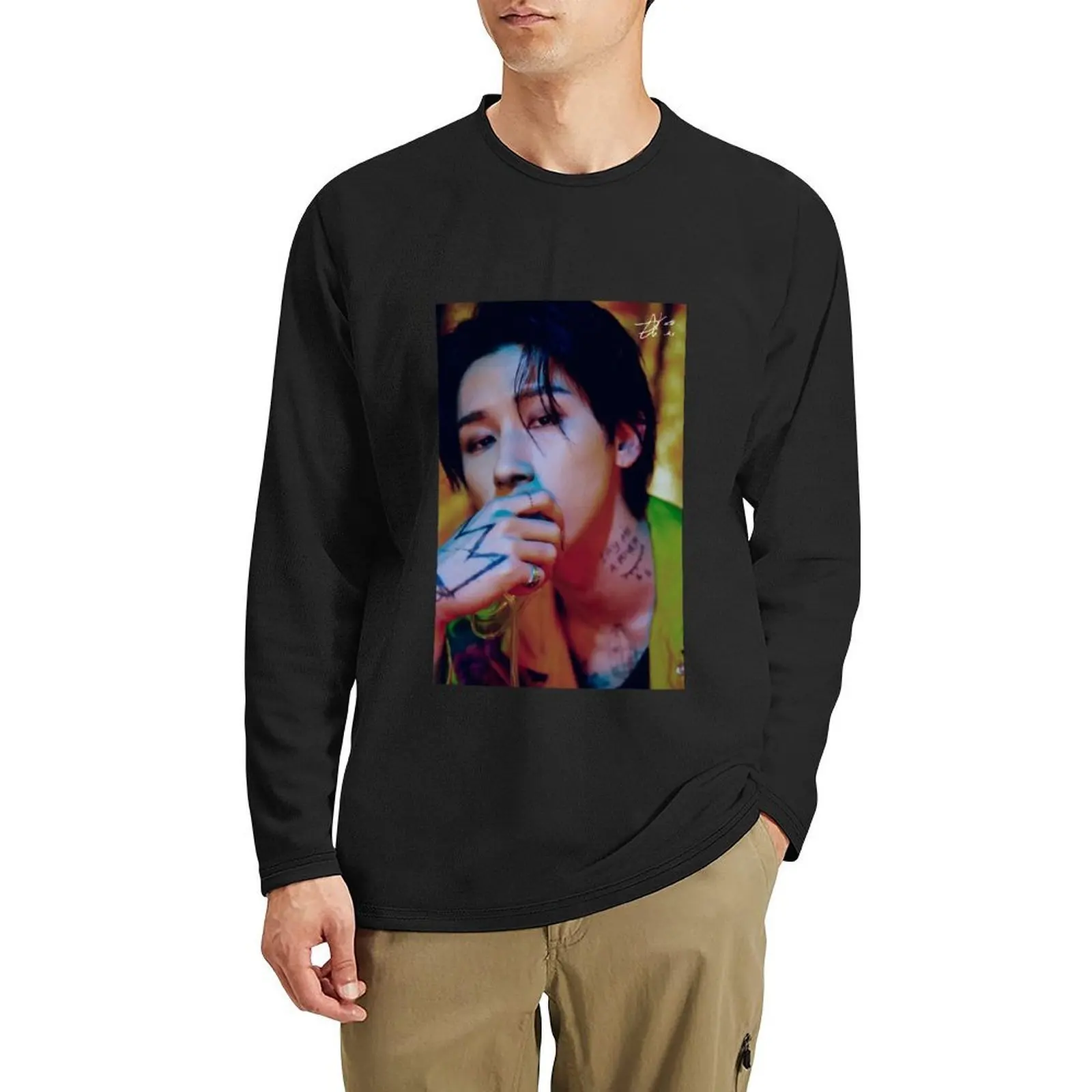 

I.M Monsta X Long T-Shirt cute clothes vintage t shirt plus size t shirts Blouse mens t shirts pack