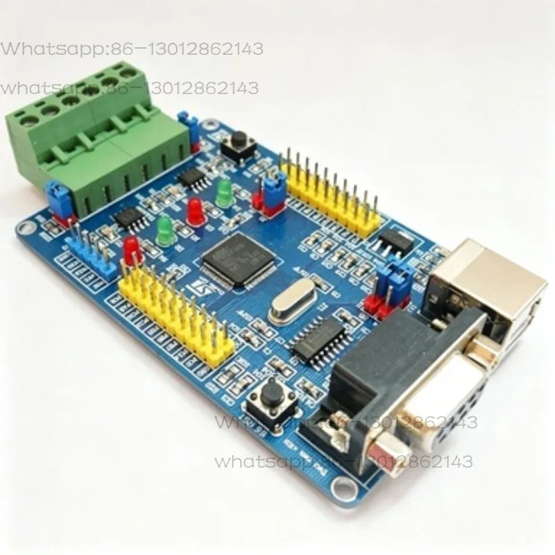Industrial Dual Channel CAN Bus Interface Board, STM32F105RBT6 Core Two-Way Transceiver Module for Equipment Data Communication