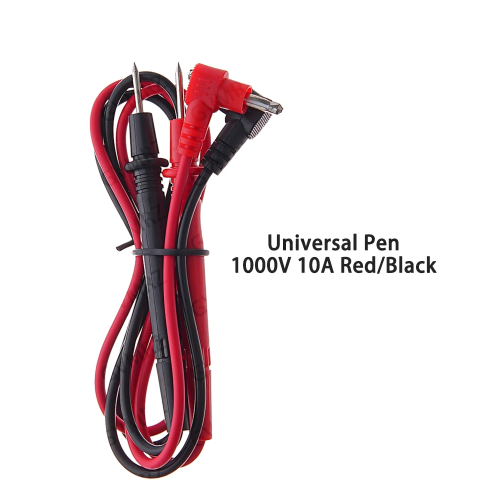 1 pair 1000V 20/10A Ammeter Test Lead Pen Multimeter Voltmeter Lead Probe Lead Pen Cable XL830L Digital Multimeter