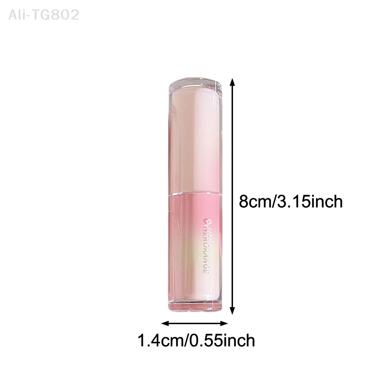 HERORANGE Crystal Jelly Moisturizing Lipstick - Long-Lasting Water Gloss Mirror Finish Transparent Solid Lip Gloss for Makeup