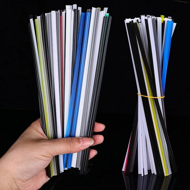 5/100pcs Plastic Welding Rods ABS/PP/PVC Welding Sticks Plastic Welder Gun Bumper Repair Welding Supplies Soldering Accessories