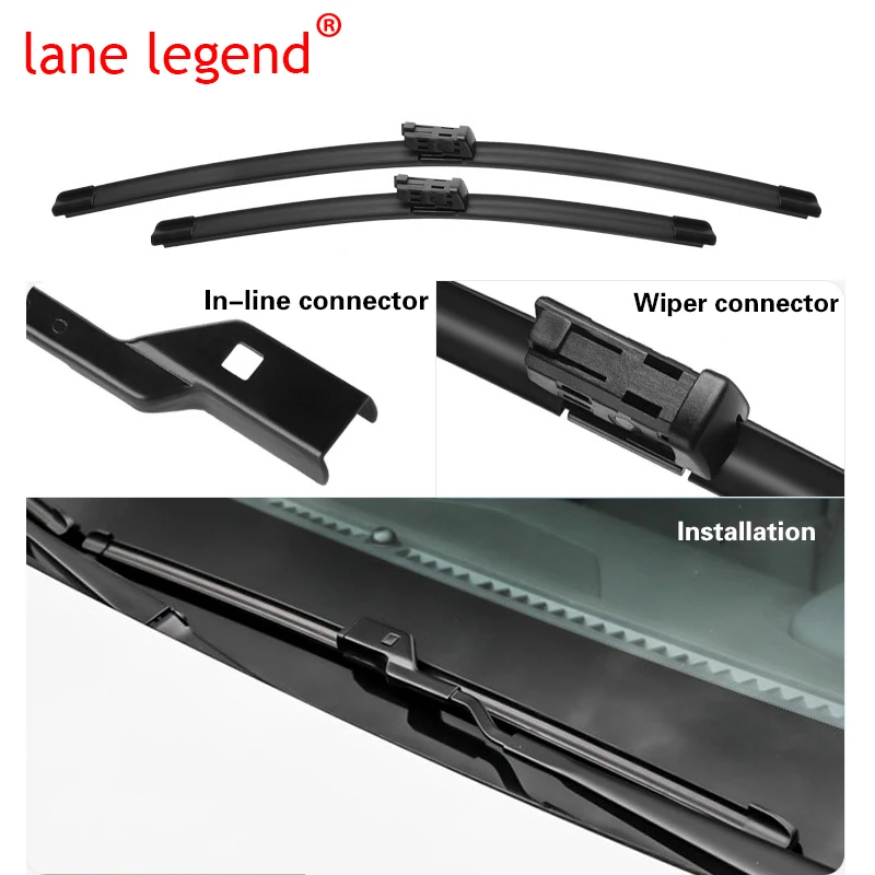 For GAC New Energy AION V Plus 2020-2022 Frameless Wiper Blades Cutter Front Rear Window Windshield Windscreen Car Accessories