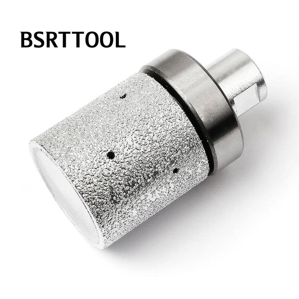 

BSRTTOOL 2 inch Diamond Drum Wheel Grinding Wheel M14 or 5/8-11 Thread Granite Marble Stone Sink Hole Edge Abrasive Tool