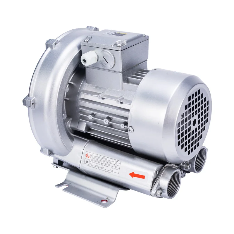 Electric AC Three Lobe Roots Blower  2MV 210 H16 Industrial Aluminum Alloy Medium Pressure Low Noise High Blowing Vacuum