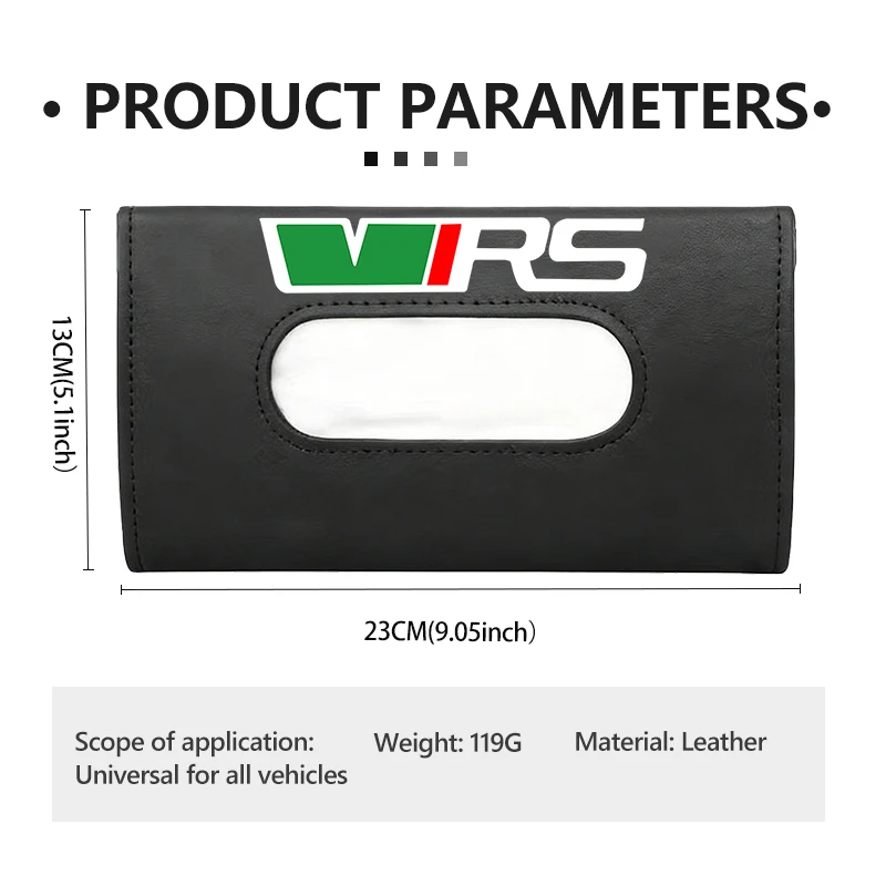 For Skoda Car Sun Visor Tissue Box Holder Auto Interior Storage Decor Accessories VRS Octavia 1 2 3 Rapid Kodiaq Karoq Fabia view 6