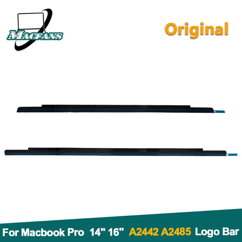 

Original New A2442 Logo Bar for MacBook Pro 14" 16" A2485 LCD Screen Bezel Front Logo Cover LCD Bar EMC3650 EMC3651 2021 Year