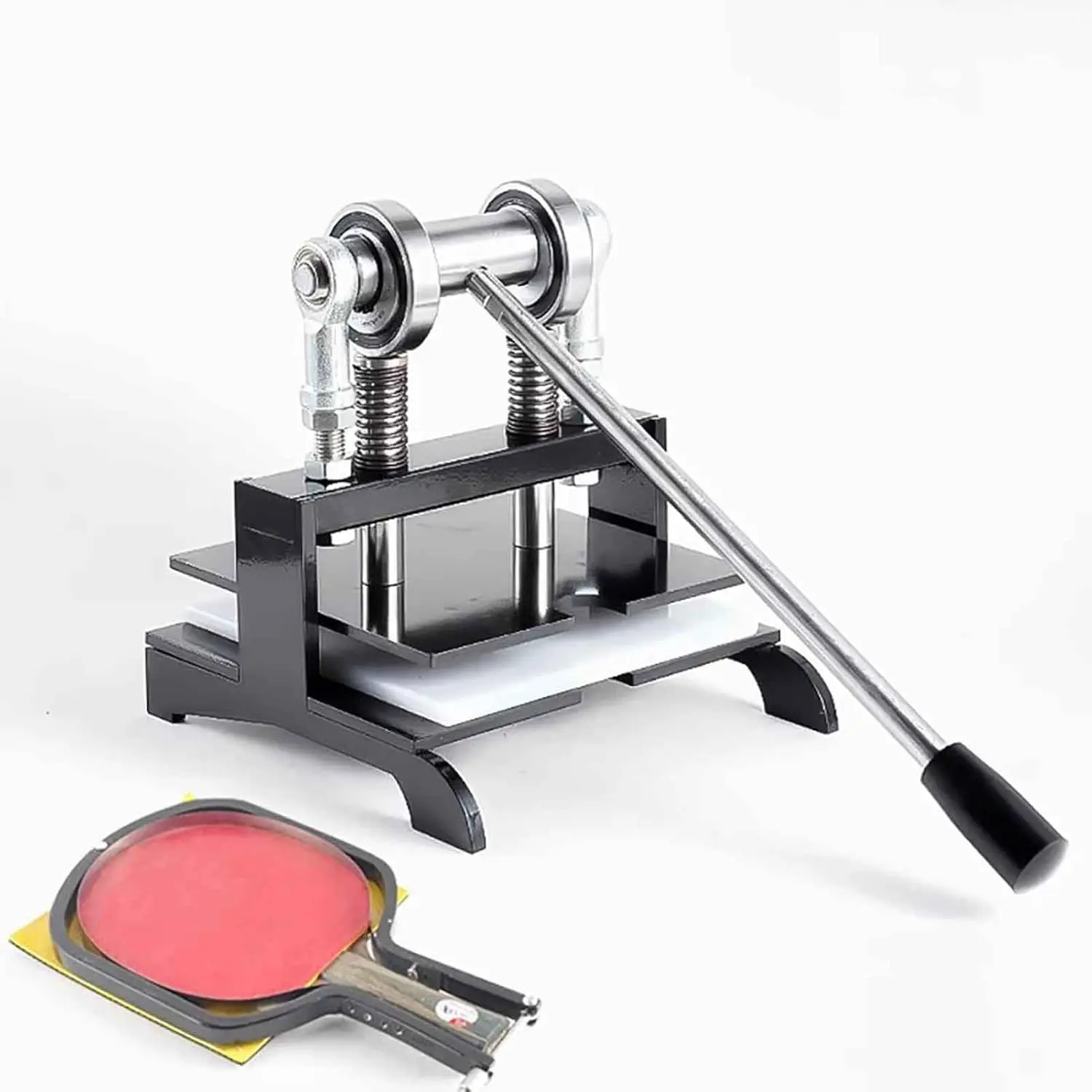 Universal Table Tennis Racket Rubber Cutting Machine Manual Press Ping-Pang Bat Rubber Edge Cutter