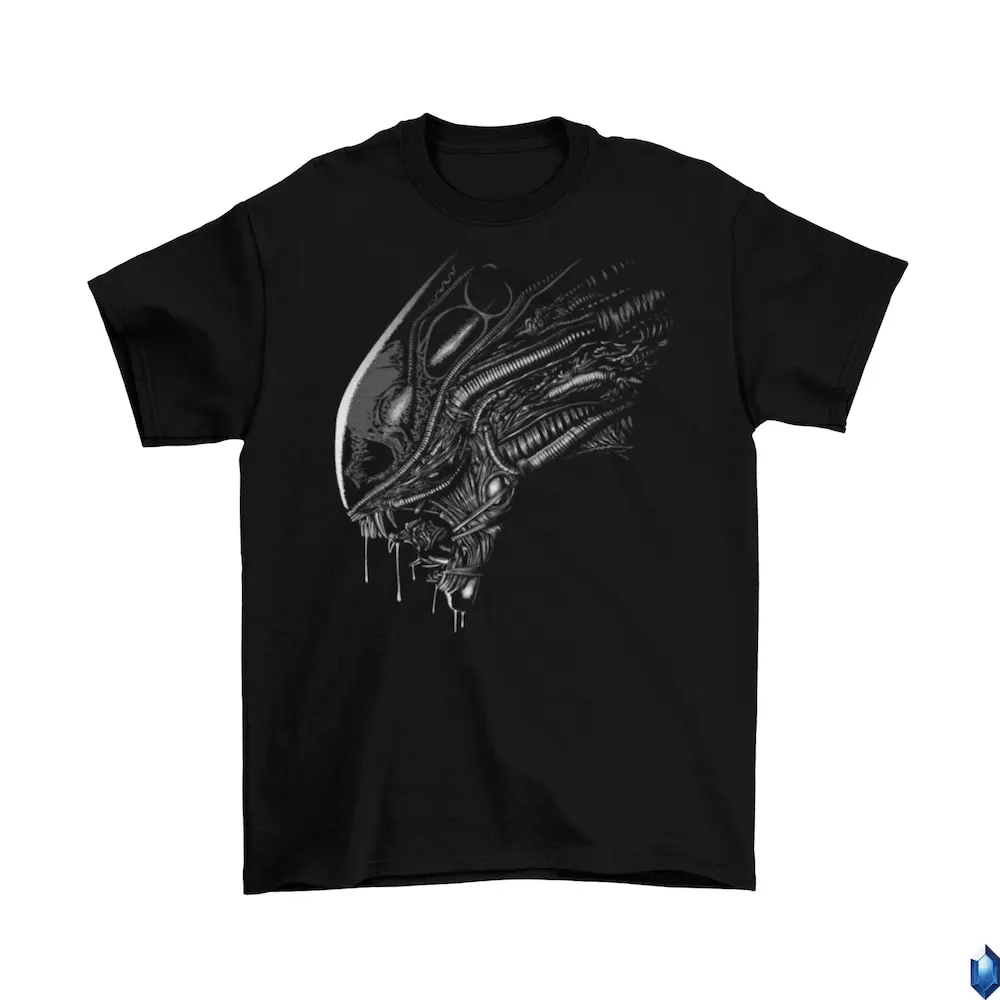 Alien Head T Shirt Cotton Ridley Aliens Covenant Predator 2022