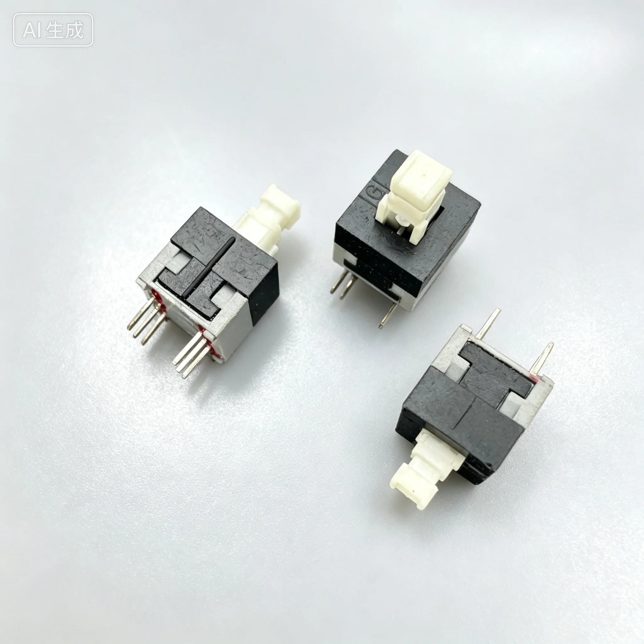 for 8.58.515mm Square 6Pin DIP Self-locking Switch, Mixer Push Button 50pcs
