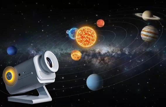 2026 New Launch 4K Dynamic Meteor Galaxy Hologram Planetarium Night Light Projector( 60 HD Images)