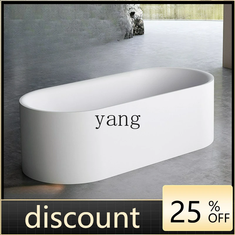 

LTT акриловая ванна для дома, небольшой квартиры, овальная глубокая пузырьковая маленькая интегрированная ванна