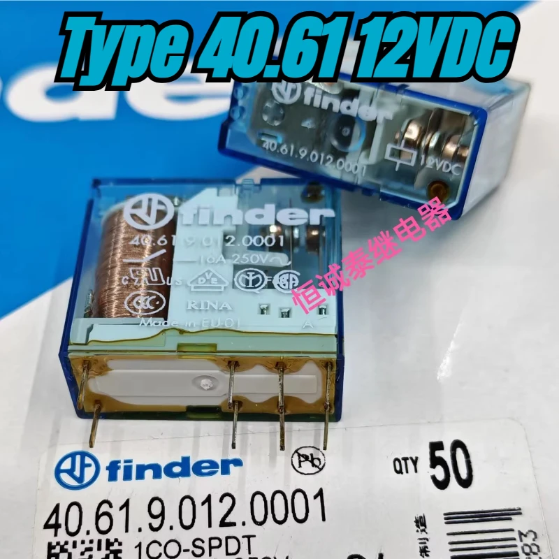

（Brand New）1pcs/lot 100% original genuine relay:40.61.9.012.0001 Type 40.61 12VDC 8pins