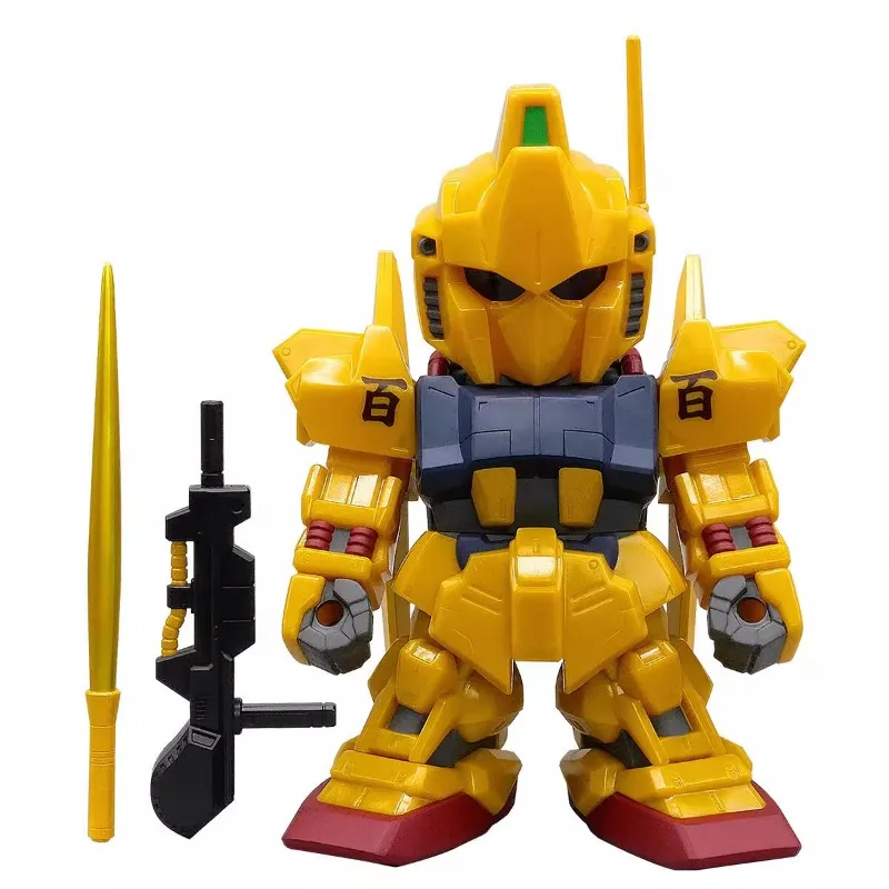 In Stock Original Genuine PLEX Jumbo Soft Vinyl Figure MSN-00100 Hyaku Shiki Authentic Collection Model Animation Character 24cm