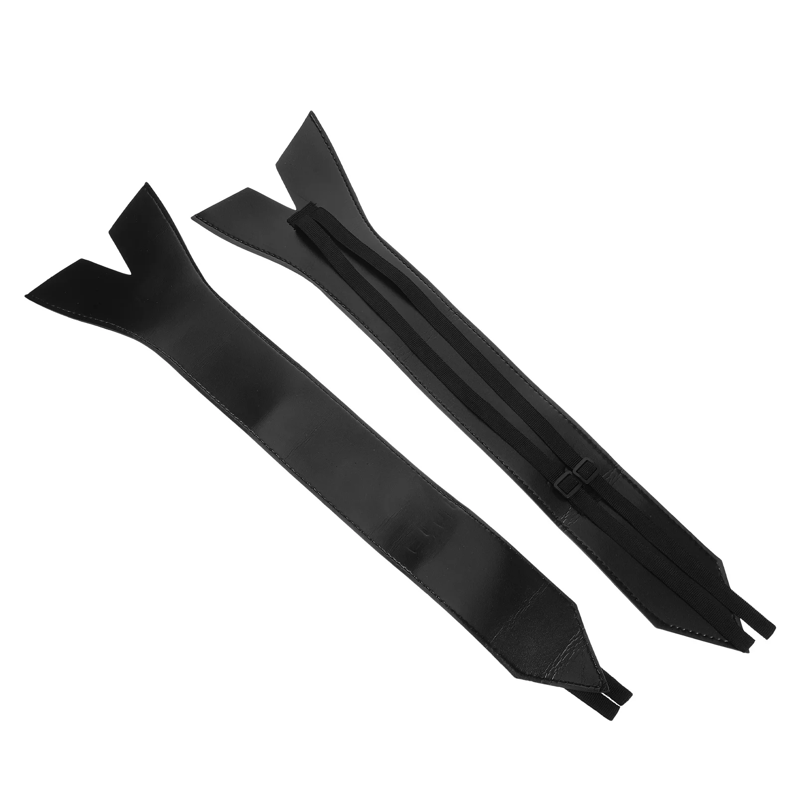 Borsa per il trasporto delle spade in PU da 2 pezzi Tracolla regolabile Spade protettive leggere Custodia per spada