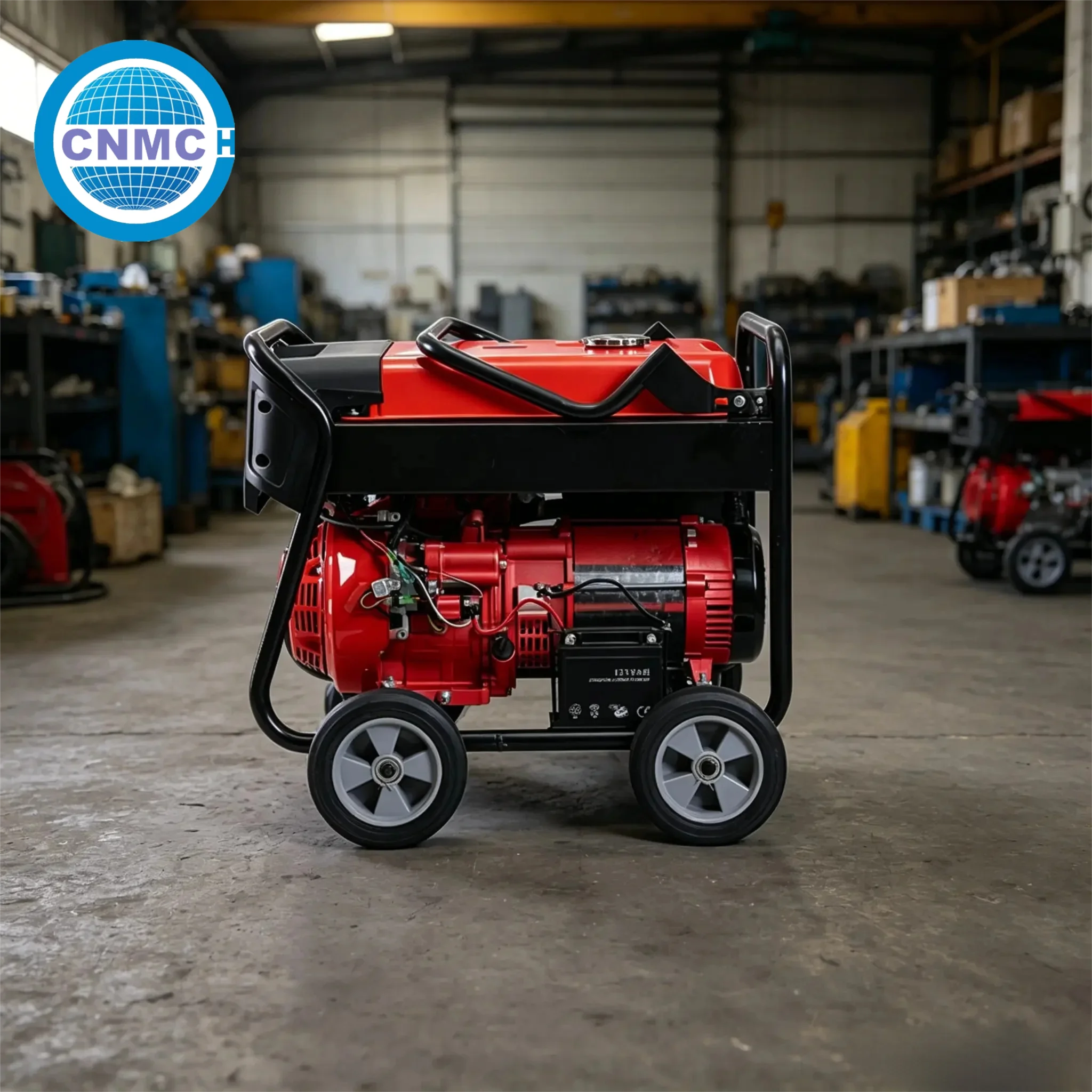 

CNMC 3kw 5kw 6kw 7.5kw 9.5kw Open Frame Petrol Generator generators with Wheel CE EPA Certified Household Petrol Generator