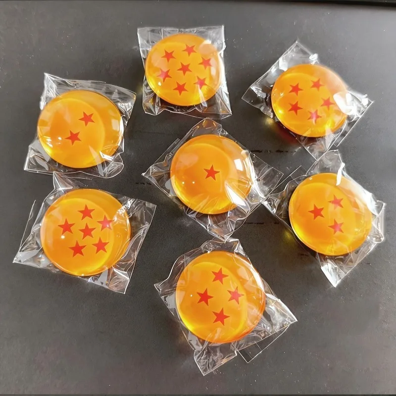 Dragon Ball 7pcs fridge magnets anime merchandise Shenron summoning props cartoon acrylic stickers room decoration gift