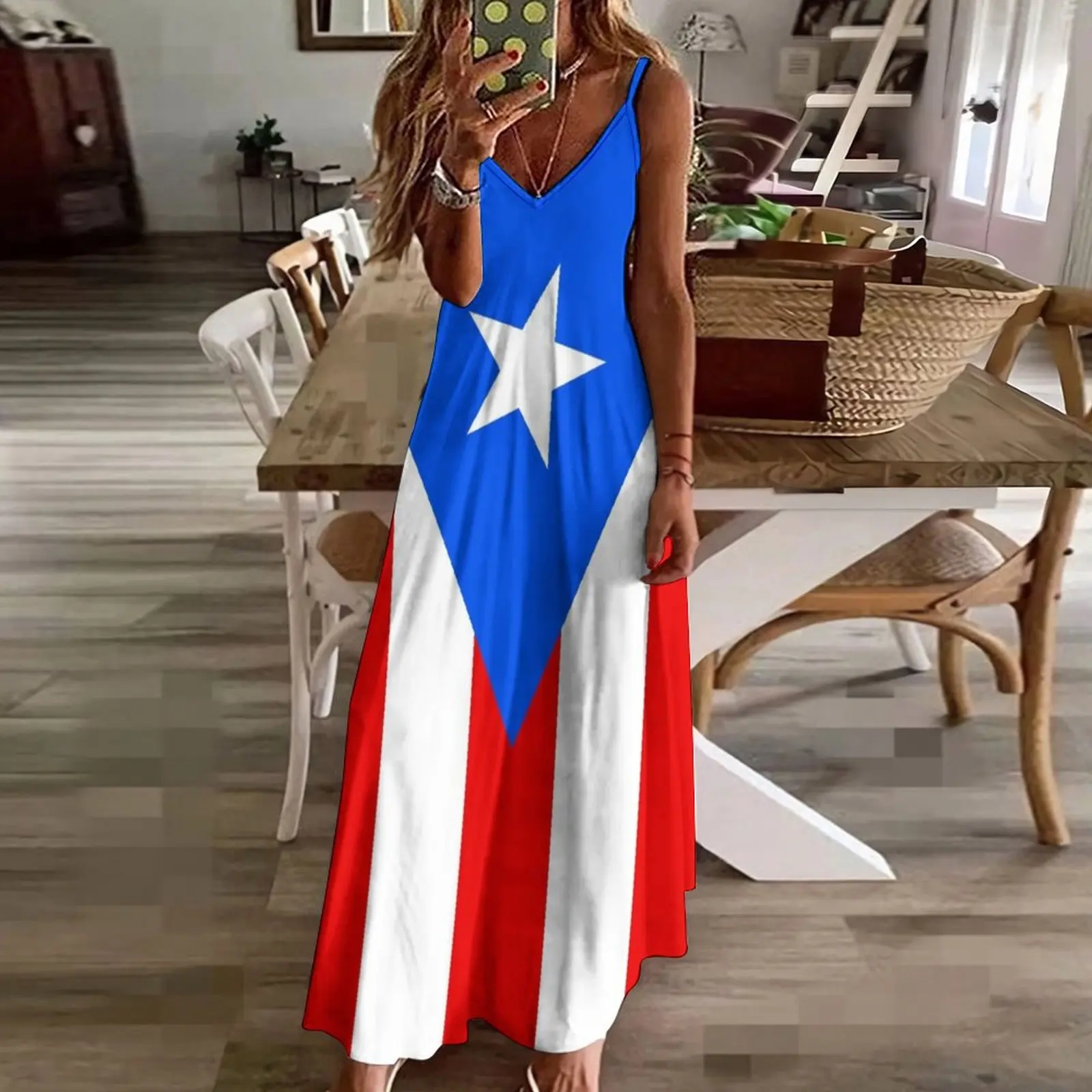 New Puerto Rico Flag Duvet Bedspread Sleeveless Dress clothes party dresses woman womens dress clothing women summer 2023