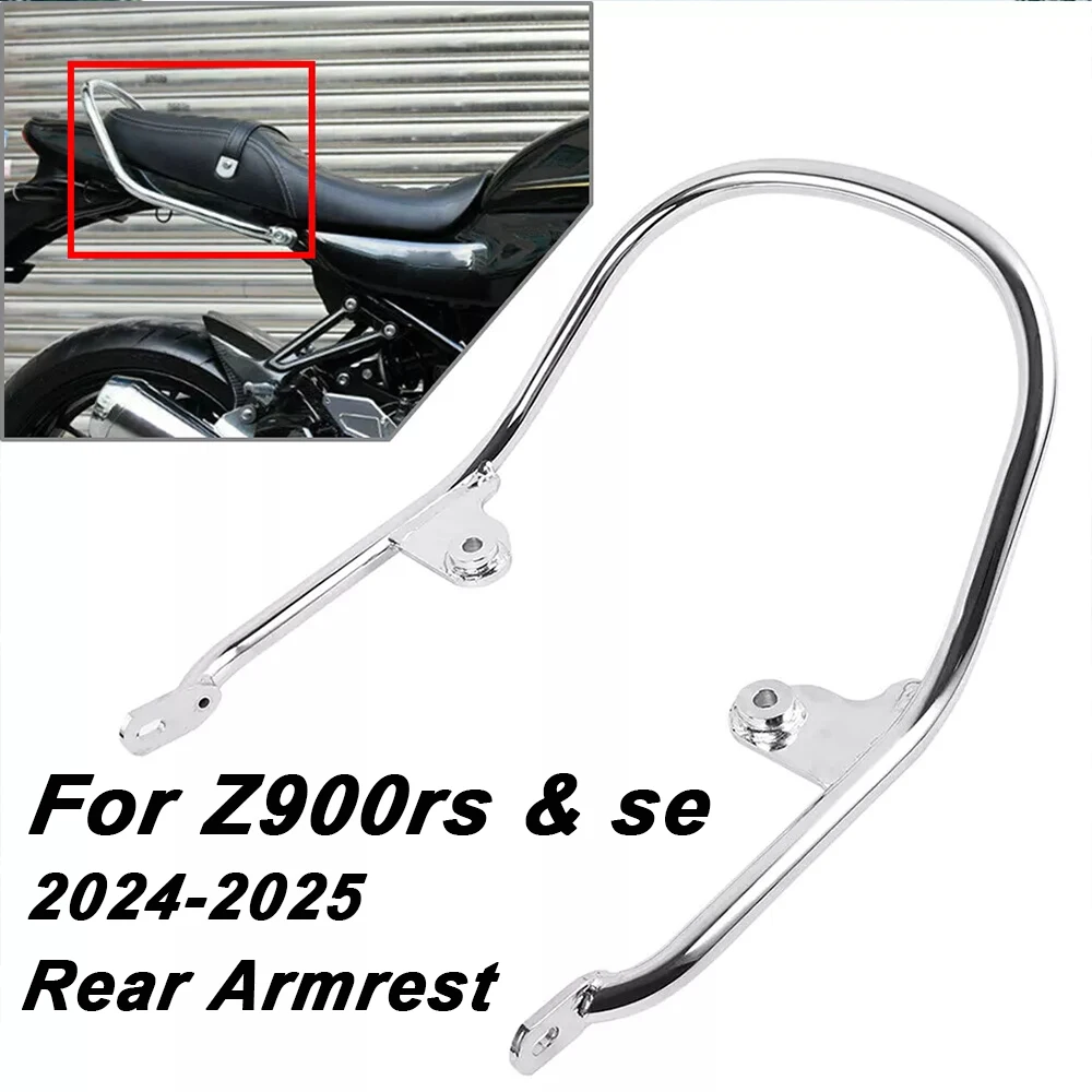 

For Kawasaki z900rs Z900RS SE z900rs Z900se 2024-2025 Rear Armrest Passenger Rear Seat Armrest Handle Holder