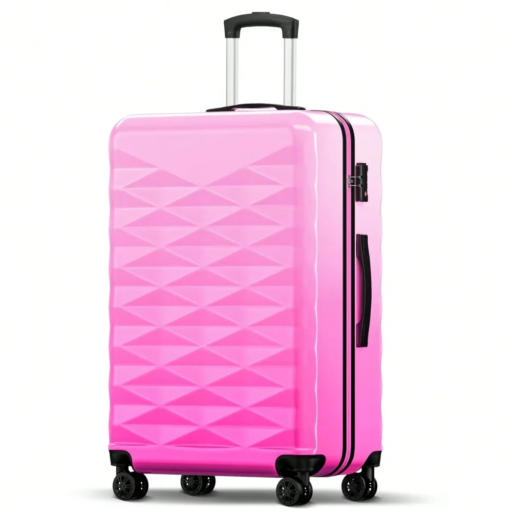 

28 Inch CarryOn Suitcase With Spinner Wheels,Hard Shell Suitcases,Lightweight Rolling Luggage For Women,Equipped With 360 Spinne