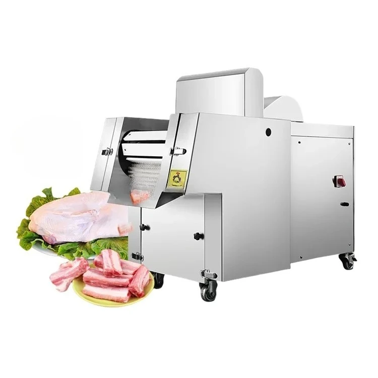 Frozen meat slicer bacon making automatic cutting machine