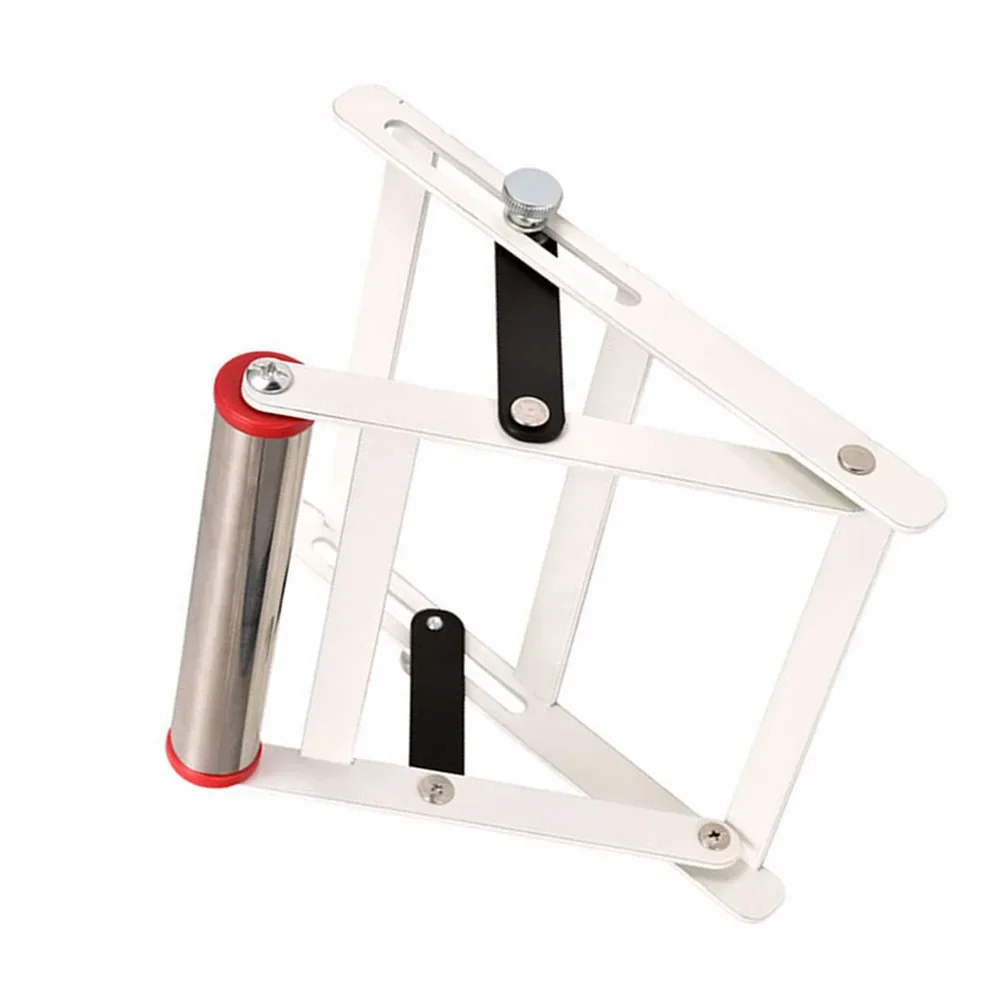 Adjustable Bracket Cutting Machine Stand Fixed Firmly Height Adjustable Metal Construction DIY Projects Compact Storage