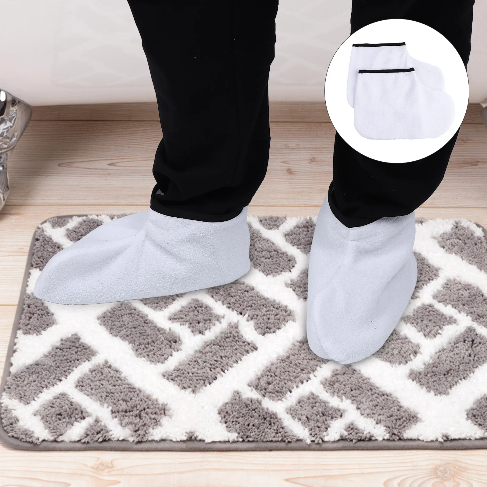 

4Pcs Paraffin Wax Mitts for Hands Feet Thermal Retaining Covers Enhanced Nutrient Absorption Home Salon