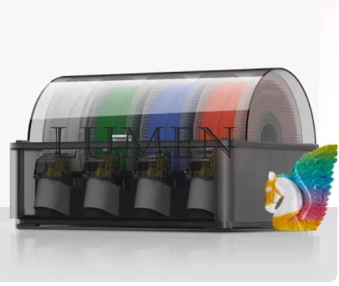 

3D-принтер Bambu Lab P1S с 16 цветами, закрытым корпусом, подходит для высокотемпературных сред.