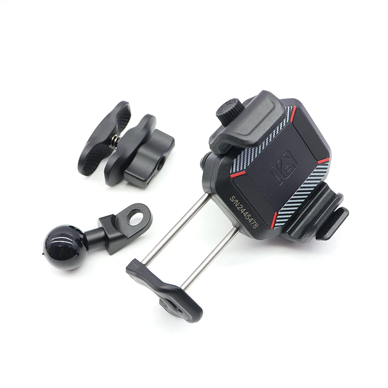 Universal Motorcycle Stand Bracket GPS Support 360° Rotatable Mobile Phone Holder