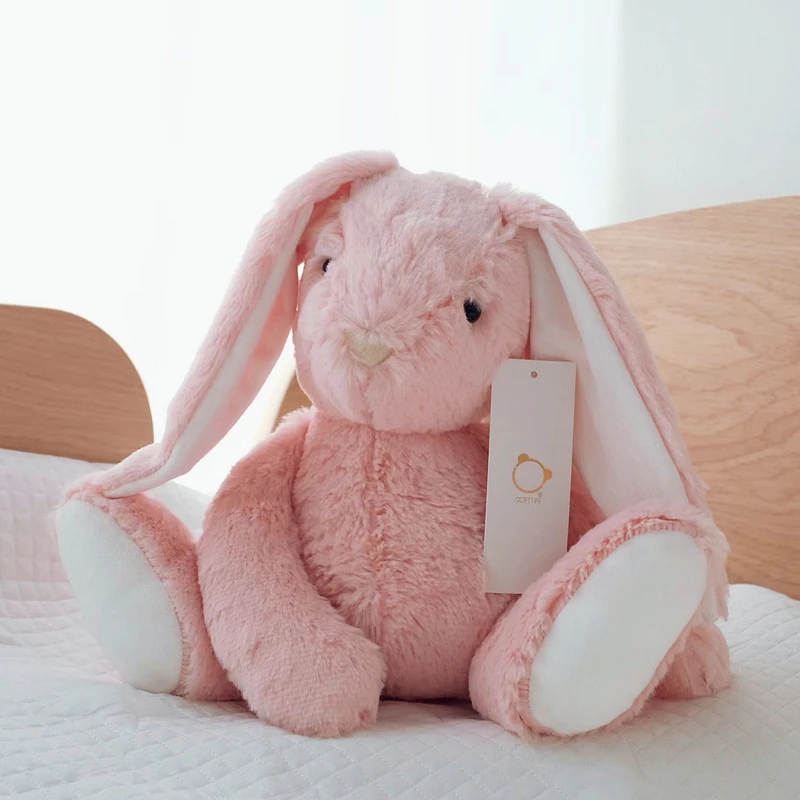 

25 см детские мягкие игрушки-животные пинг-кролик с длинными ушками милые мультяшные плюшевые игрушки домашний декор комнаты подарки для детей