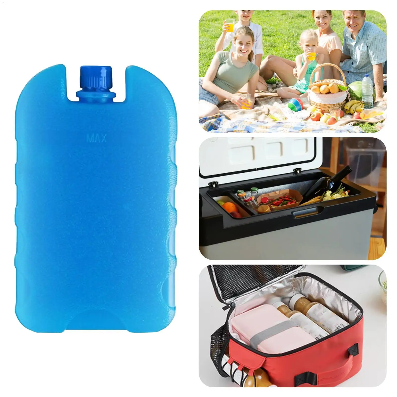 Wiederverwendbare Eisbox Neu Frischhaltebox Kühlbox für den Versand Picknick-Kühlbox Langlebige Kühltasche