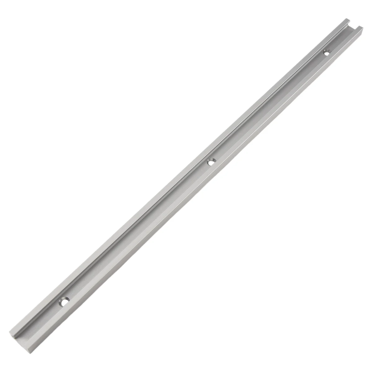 HITL Dispositivo di scorrimento per barra in alluminio con binari a T Dispositivo per maschera con scanalatura a T per asta di sega da tavolo (400 mm)