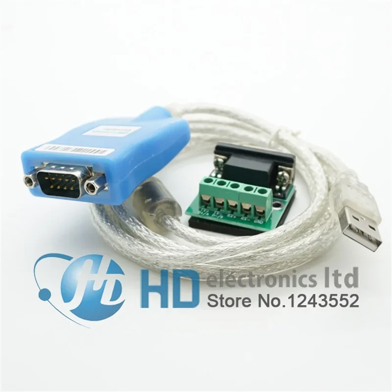

Кабель-переходник USB 2.0 в RS-485/-422 RS485/RS422, набор микросхем FT232