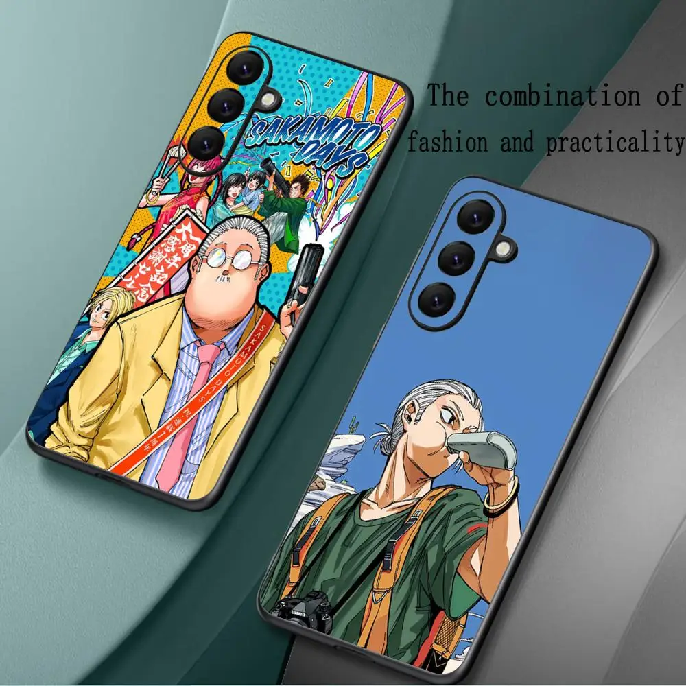 

Taro Sakamoto hot anime ins Phone Case For Samsung Galaxy S25 S24 S23 S22 S21 S20 Plus Ultra Note20 Limited Edition Soft Black