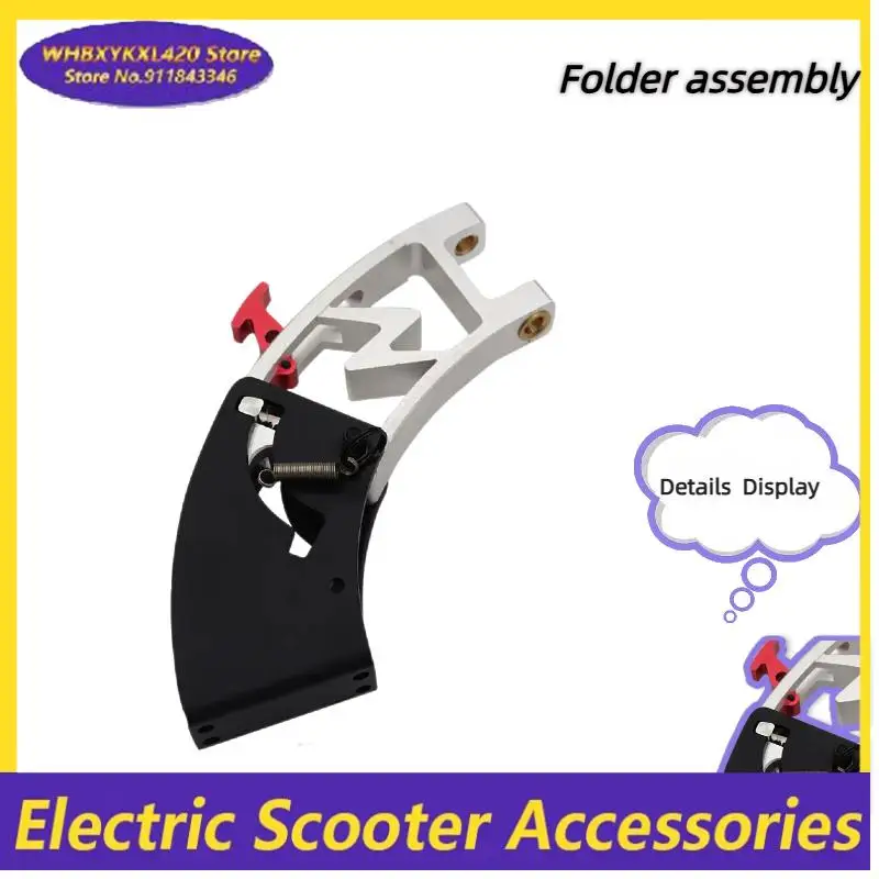 

Electric Scooter Folding Device KUGOO M4 Folding Seat Front Fork Front Wheel Bracket Aluminum Alloy Faucet Rod