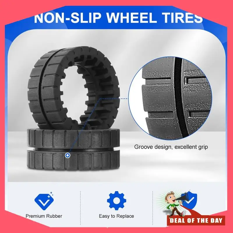 تسليم 24 ساعة وسادات الممسحة الرطبة والجافة وقطع غيار إطارات العجلات البديلة لـ Irobot Braava Jet M6 (6110) (6012) (6112) (6113) U