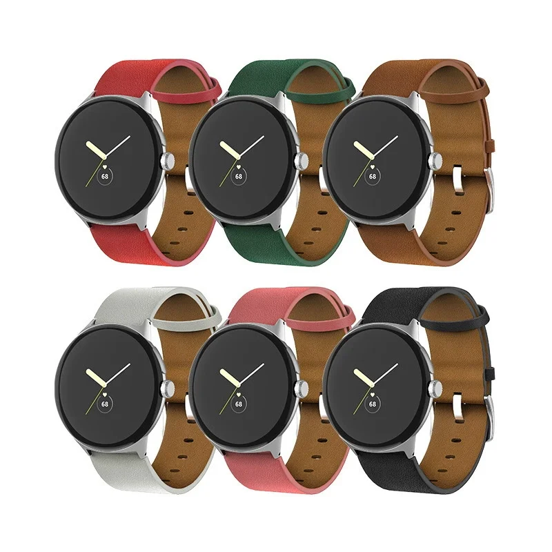 حزام جلد أصلي لجوجل بكسل 2 ساعة ، سوار ساعة ، حزام للرجال والنساء ، سوار ، كوريا ، رياضة ، اكسسوارات ساعة