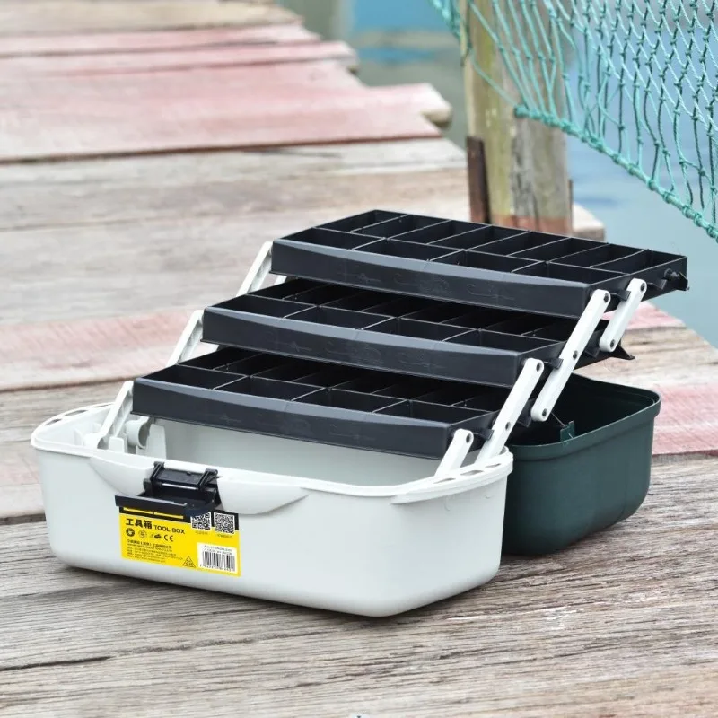

Plastic Portable Toolbox Electrician Box Hardware Tools Repair Car Trunk Box Multifunctional Portable Plastic Toolbox Tool Chest
