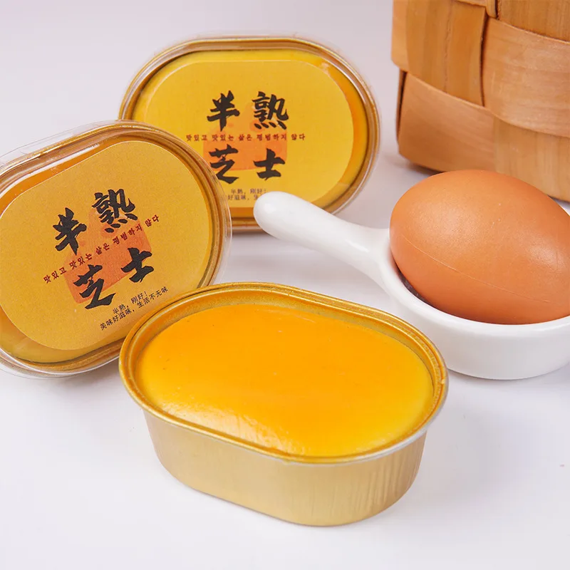 Cheesecake Squishy Toy Slow Rising Simulation Bread Stress Relief Fidget Soft Wet Squeeze Decompression Office Gift Kid Adult view 3