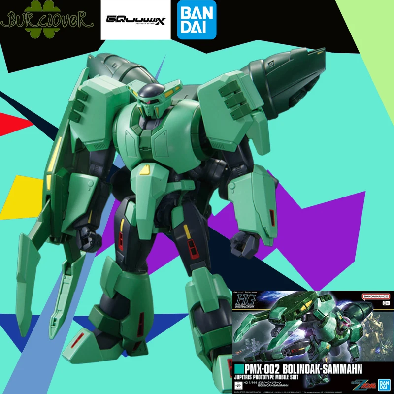 

GENUINE BANDAI MOBILE SUIT Z GUNDAM HG 1/144 PMX-002 BOLINOAK-SAMMAHN ANIME ACTION FIGURE ASSEMBLY TOYS GIFT COLLECTIBLE MODEL