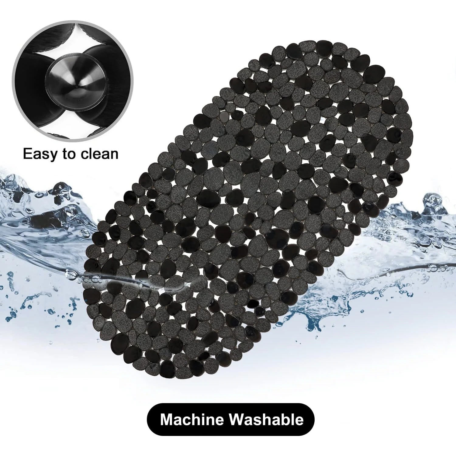 1pc Pebbles Bath Mat for Tub N - Zara Home Bathroom review and price