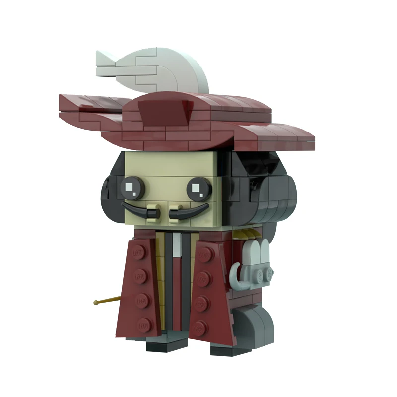 

MOC Pirate Movies Figures Jack Captain DIY Bricks Model Sets Building Blocks Kid Toys Gifts