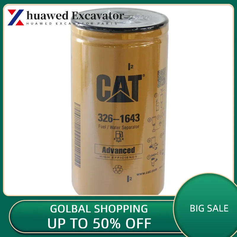 

Original for Caterpillar cat cat349d2 320d 390d 374d 365d Oil Water Seperator Diesel Filter Element 326-1643