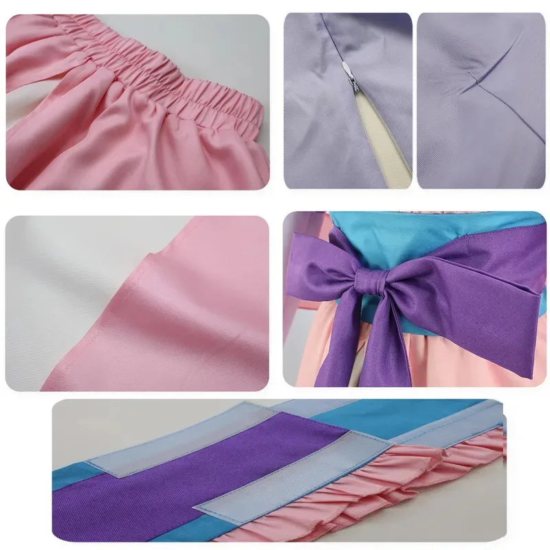 마오 코스튬 가발 약사의 일기 S2 마오마오 애니메이션 코스프레 고대 전통 의상 할로윈 소녀 한복;2'a,6.h;8'