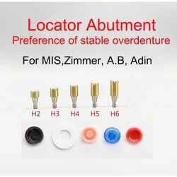 Locator Abutment Overprothese Bevestigingsset Voor Adin Mis Zimmer Ab Implantaat Accessoires