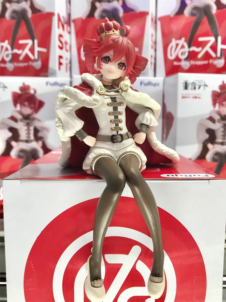 15cm FuRyu Utau Kasane Teto Figurka Anime Dziewczyny Noodle Stopper Teto Kasane Robo Synthesizer V AI Figurka Akcji Model Lalka Zabawka Prezent — 2