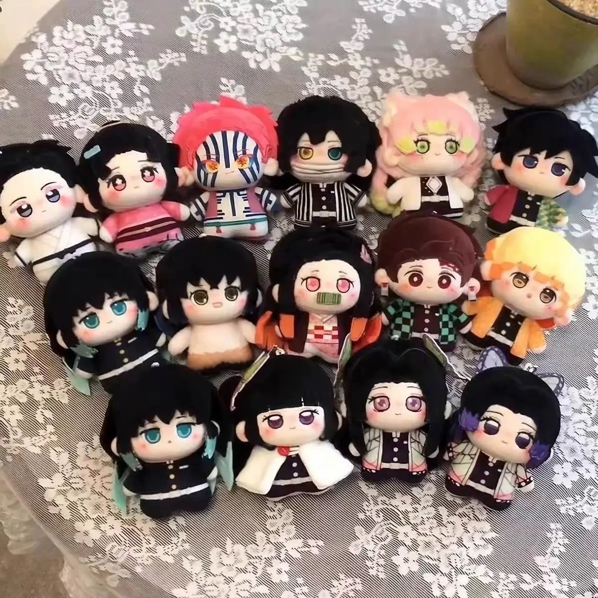 10cm Soft Cotton Anime Girl Doll, Cute Manga Stuffed Figure, Desktop Decor, Anime Fans Collectible Merch Gift for Daily Display view 5